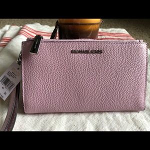 Michael Kors Pale Lilac Wristlet